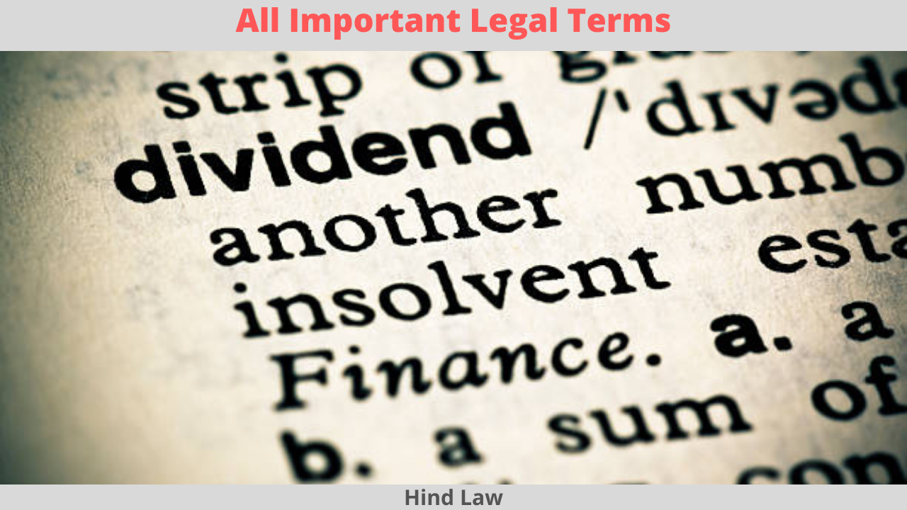all important legal terms